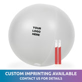 Glow in the Dark Red 24" Beach Ball